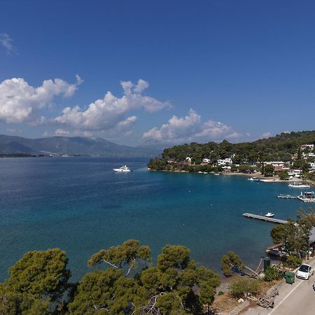 Seaview Apartment - Poros Relaxing Beachfront Flat Poros Town Ngoại thất bức ảnh
