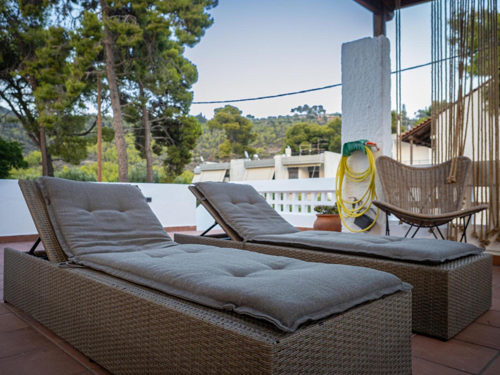 Seaview Apartment - Poros Relaxing Beachfront Flat Poros Town Ngoại thất bức ảnh